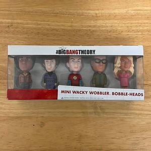Big Bang Theory Small Bobblehead Dolls